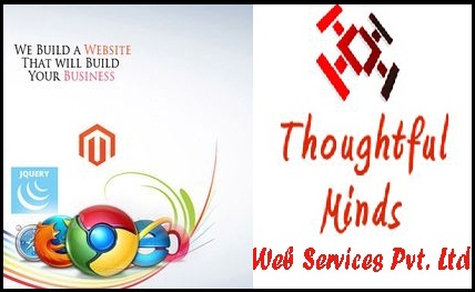 web designing by thoughtfulminds