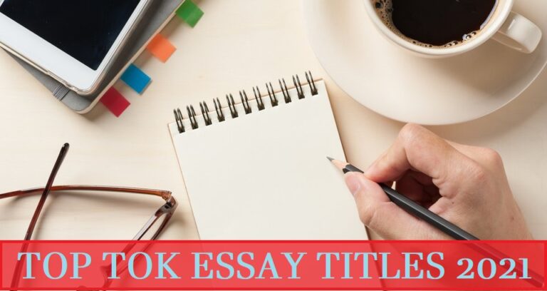 essay titles for tok