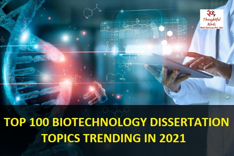 dissertation project topics in biotechnology